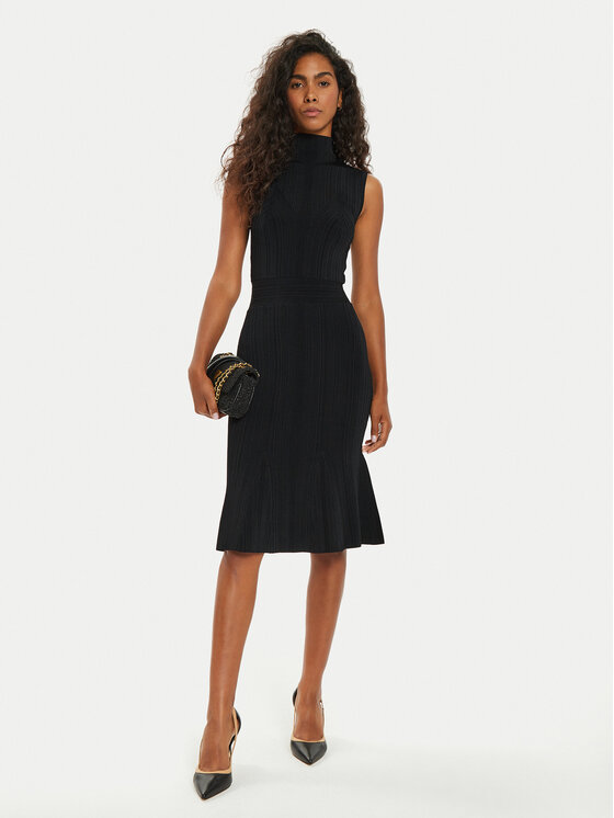 Marciano Guess Marciano Guess Kokteilinė suknelė 4BGK30 5036Z Juoda Regular Fit