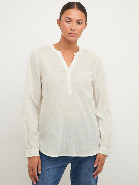 Kaffe Cămașă Silona 10506120 Bej Regular Fit