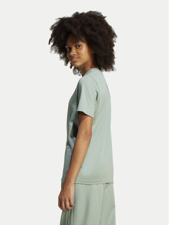adidas adidas T-shirt JC8418 Verde Regular Fit
