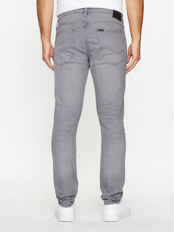Lee Lee Jeansy 112342248 Szary Slim Fit