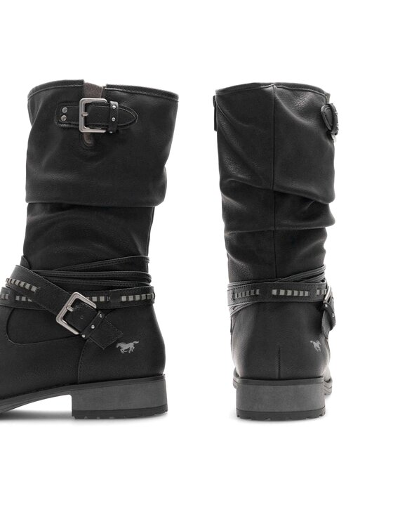 Mustang Mustang Stiefeletten 1139-624 Schwarz