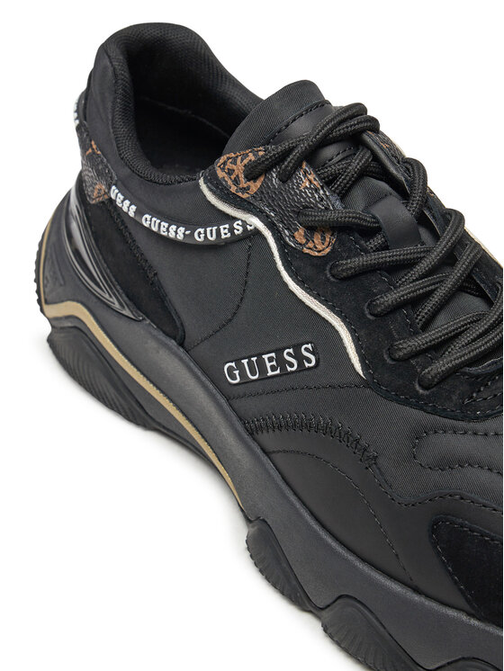 Guess Guess Sneakersy FL7MIC FAL12 Čierna