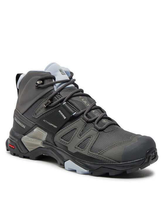 Salomon Salomon Παπούτσια πεζοπορίας X Ultra 4 Mid Gtx W GORE-TEX 416250 21 V0 Γκρι