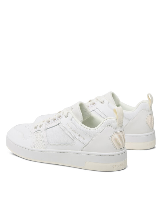Calvin Klein Jeans Calvin Klein Jeans Sneakers Basket Cupsole R Lth-Tpu Insert YM0YM00575 Weiß