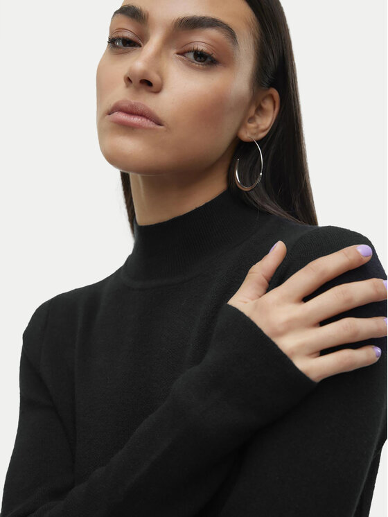 Vero Moda Vero Moda Vestito di maglia Gold 10311379 Nero Regular Fit