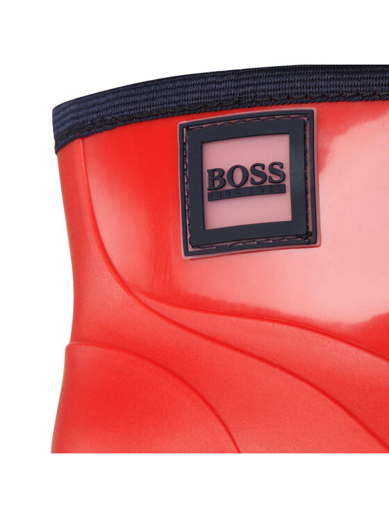 BOSS Boss Kalosze J09166 S Czerwony