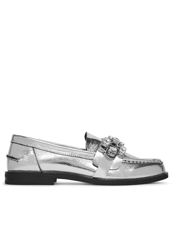 Eva Minge Eva Minge Loafers AMARYLLIS-V1792B-315 Strieborná