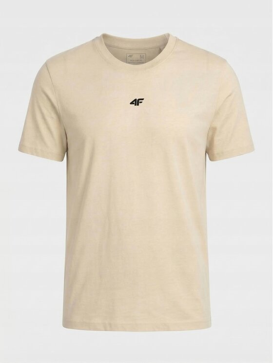 4F 4F T-Shirt Z-TTSHM3947-3-R Biały Regular Fit