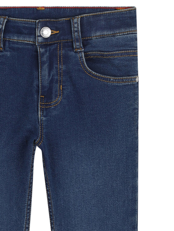 HUGO HUGO Traperice G00987 S Tamnoplava Slim Fit