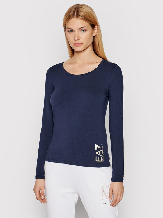 Blusa 6KTT17 TJCRZ 1554 Blu scuro Slim Fit