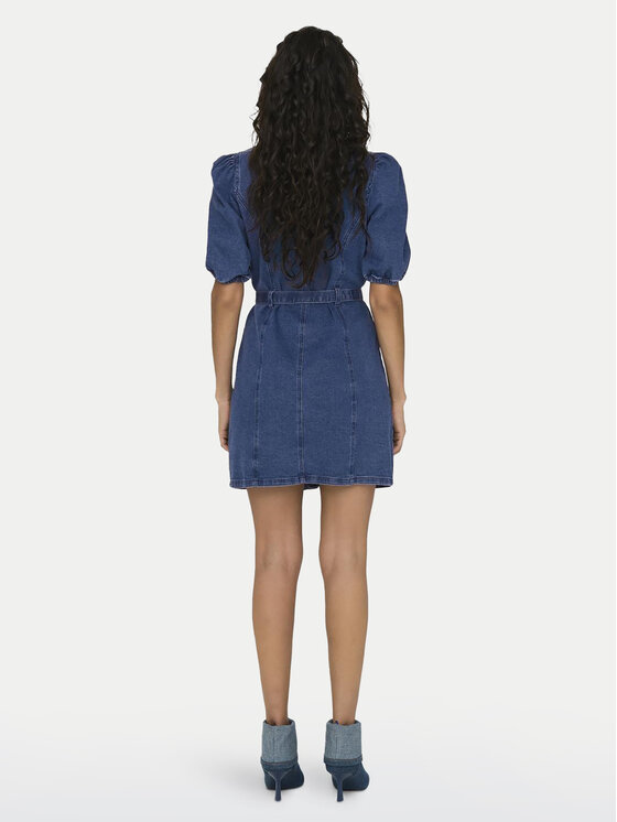 ONLY ONLY Jeanskleid Vibbe 15304123 Blau Regular Fit