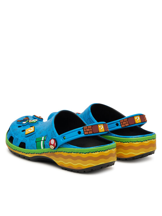 Crocs Crocs Klapki Super Mario Core Classic Clog 212138 Kolorowy