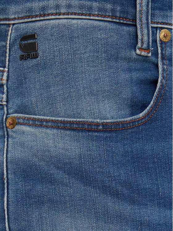 G-Star Raw G-Star Raw Jeansy D-Staq D06761-8968 Granatowy Slim Fit