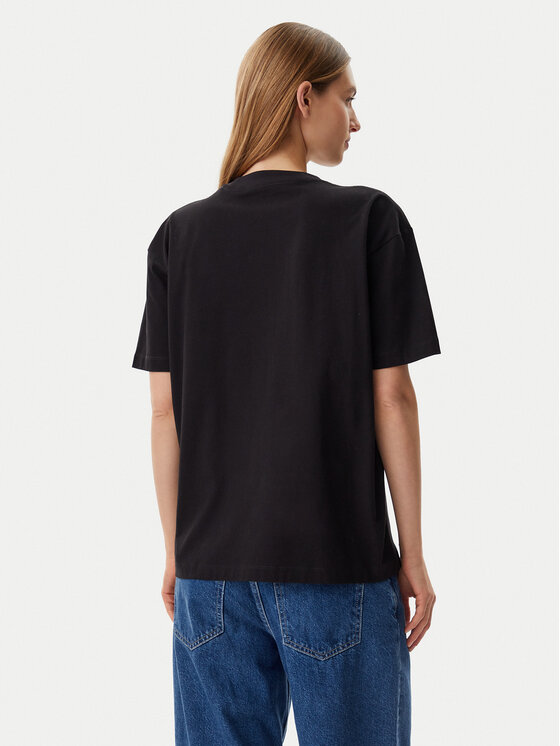 Calvin Klein Jeans Calvin Klein Jeans Póló Gradient Monologo J20J225521 Fekete Relaxed Fit