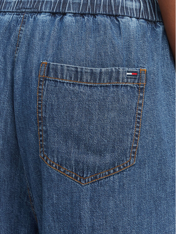 Tommy Jeans Tommy Jeans Traperice DW0DW23008 Plava Wide Leg
