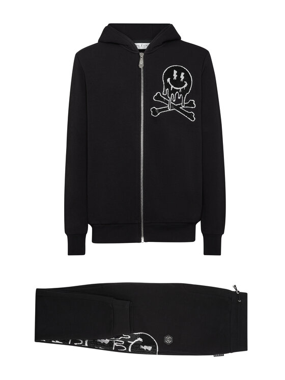 PHILIPP PLEIN PHILIPP PLEIN Tepláková súprava 15115 Čierna Regular Fit