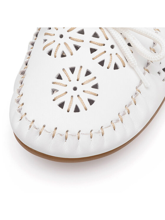 Rieker Rieker Mocassini L6396-80 Bianco