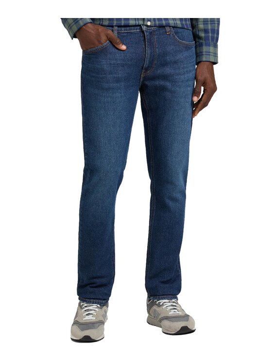 Lee Lee Jeansy L719VIE10 Granatowy Slim Fit