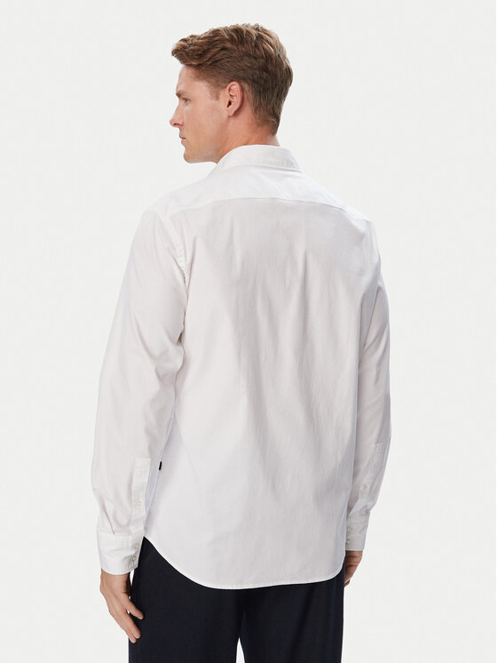 BOSS BOSS Риза Relegant 6 M 50569606 Бял Regular Fit