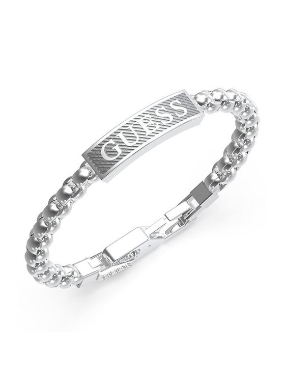 Guess Guess Náramek JUMB03028JW-ST-L Stříbrná