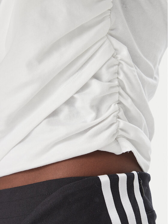 adidas adidas T-Shirt Adiluna Season 2 X Jennie Layered LD4968 Λευκό Regular Fit