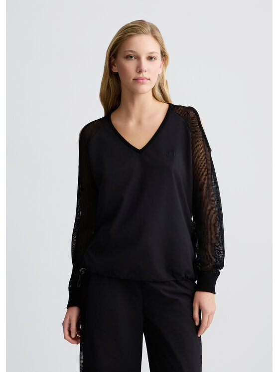 Liu Jo Liu Jo Bluza TA5070T290022222 Czarny Regular Fit
