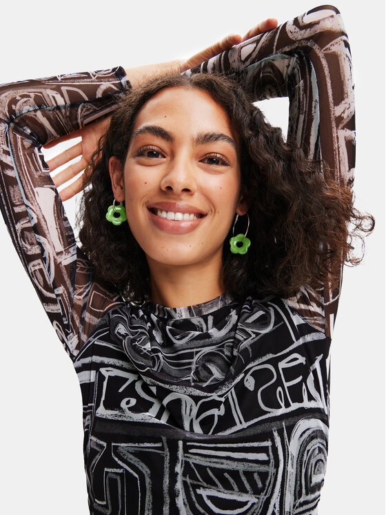 Desigual Desigual Hétköznapi ruha 23SWVK23 Szürke Slim Fit