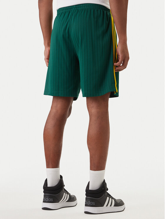 adidas adidas Športové kraťasy Firebird Engineered Stripes KS5504 Zelená Regular Fit