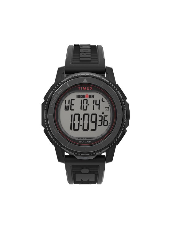 Timex Ročna Ura Ironman Finisher Adrenaline TW5M57800 Črna