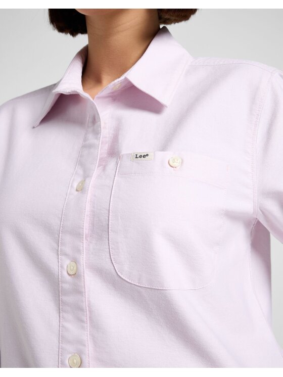 Lee Lee Koszula ALL PURPOSE SHIRT Różowy Regular Fit