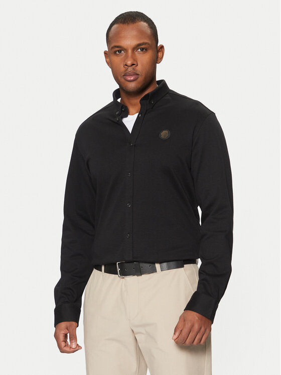 BOSS Košeľa 50533163 Čierna Regular Fit