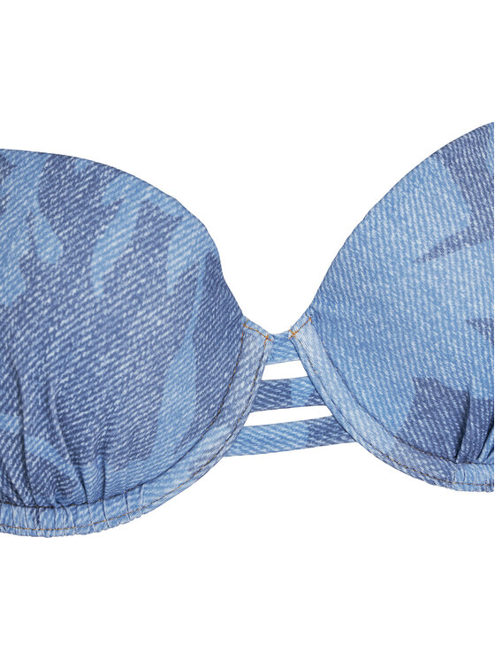 Chantelle Chantelle Bikinio viršus Easy Pop C22JN9 Mėlyna