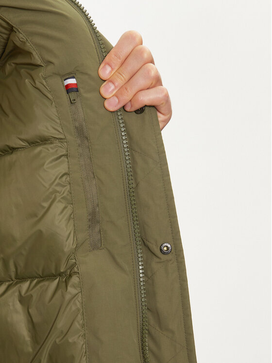 Tommy Hilfiger Tommy Hilfiger Μπουφάν πουπουλένιο Rockie MW0MW36595 Χακί Regular Fit