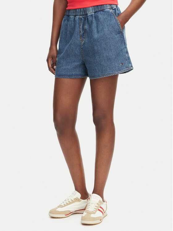 Tommy Jeans Tommy Jeans Kratke traperice DW0DW22270 Plava Loose Fit