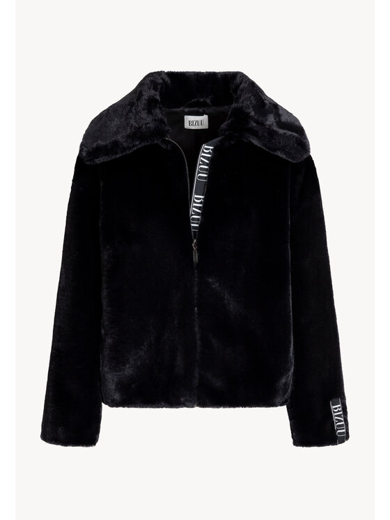 BIZUU BIZUU Kabát PIACENZA Černá Standard Fit