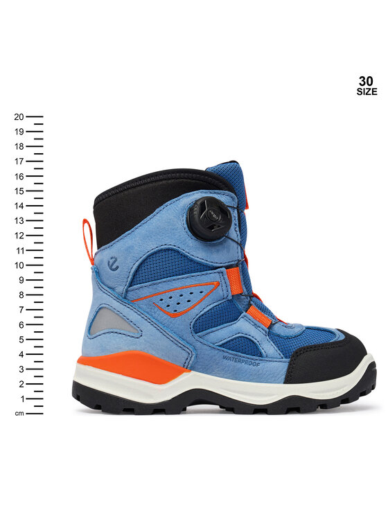 ECCO ECCO Śniegowce Snow Mountain 71034261949 Niebieski