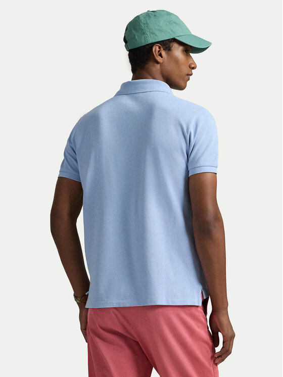 Polo Ralph Lauren Polo Ralph Lauren Поло 710938137012 Блакитний Slim Fit