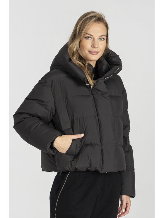 Deni Cler Milano Deni Cler Milano Kurtka zimowa T-DC-9059-E5-40-90-1 Czarny Oversize