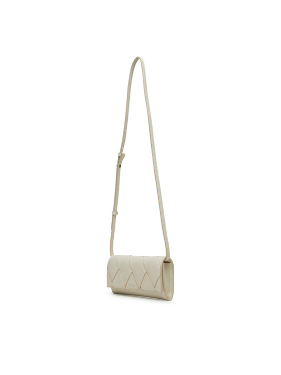 Calvin Klein Calvin Klein Kabelka Ck Woven Convertible Wallet Bag K60K612970 Bílá