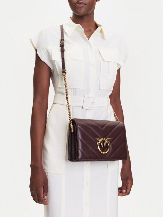 PINKO PINKO Handtasche Love Click Classic PE 25 PLTT 100063 A136 Violett