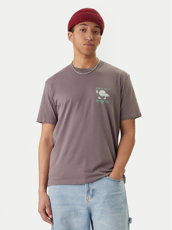 Billabong Billabong T-Shirt Gimmicks EBYZT00363 Μωβ Regular Fit