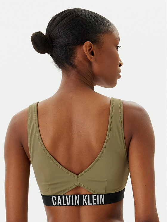 Calvin Klein Swimwear Calvin Klein Swimwear Gornji dio kupaćeg kostima KW0KW02745 Zelena