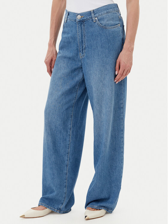 PINKO PINKO Jeansy 104601 A2DR Modrá Relaxed Fit