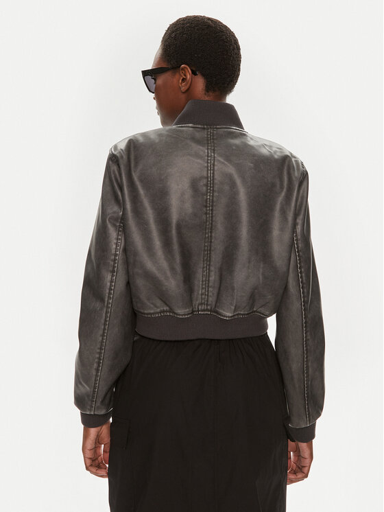 Brave Soul Brave Soul Geacă bomber LJK-BENOITE Negru Straight Fit