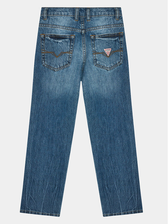 Guess Guess Traperice L4RA16 D45E0 Plava Straight Fit