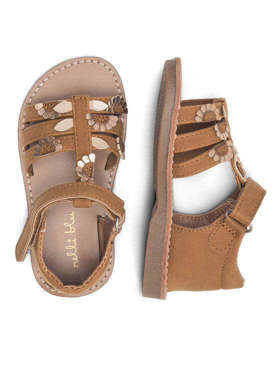 Nelli Blu Nelli Blu Sandalen CM220804-6 Braun