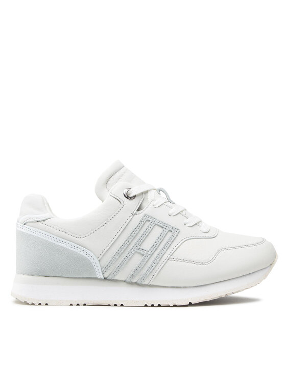 Tommy Hilfiger Tommy Hilfiger Sneakers Th W Undyed Runner FW0FW06488 Grigio