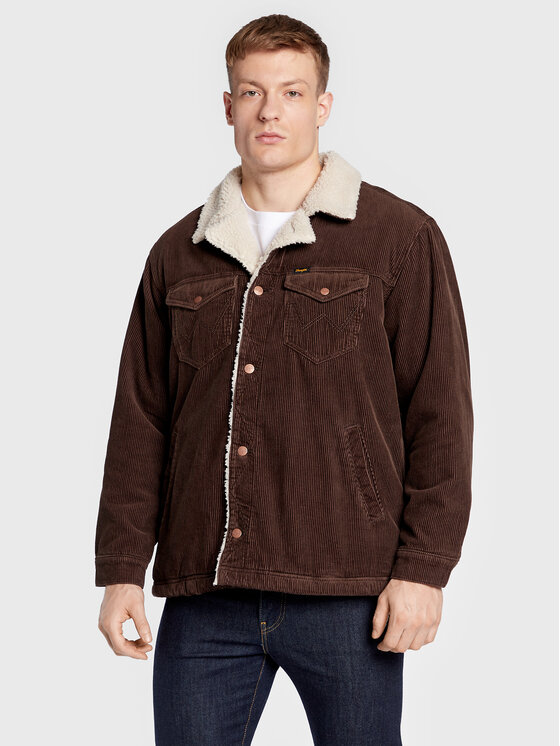 Kurtka przejściowa Wrangler, Rozmiar XXL, Brązowy, Sherpa W445AHH38 112324535