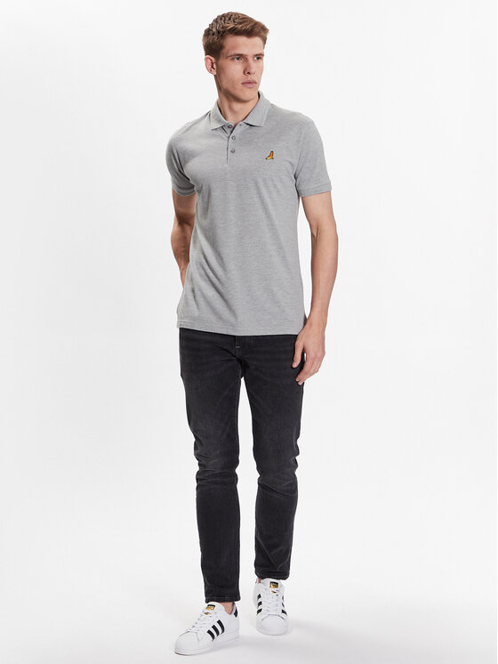 Brave Soul Brave Soul Polo MPS-131KUROKIC Siva Regular Fit