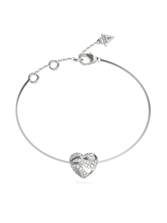 Guess Guess Náramok JUBB04 502JW Strieborná